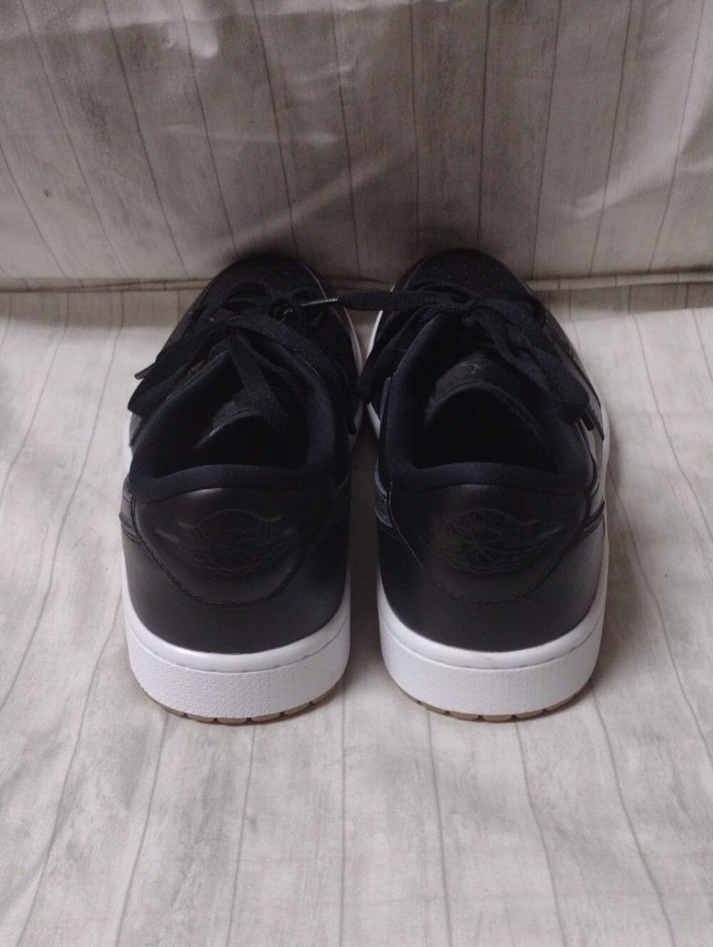 Nike Air Jordan Black Low-Top Sneakers (J1310) - Picture 5 of 6